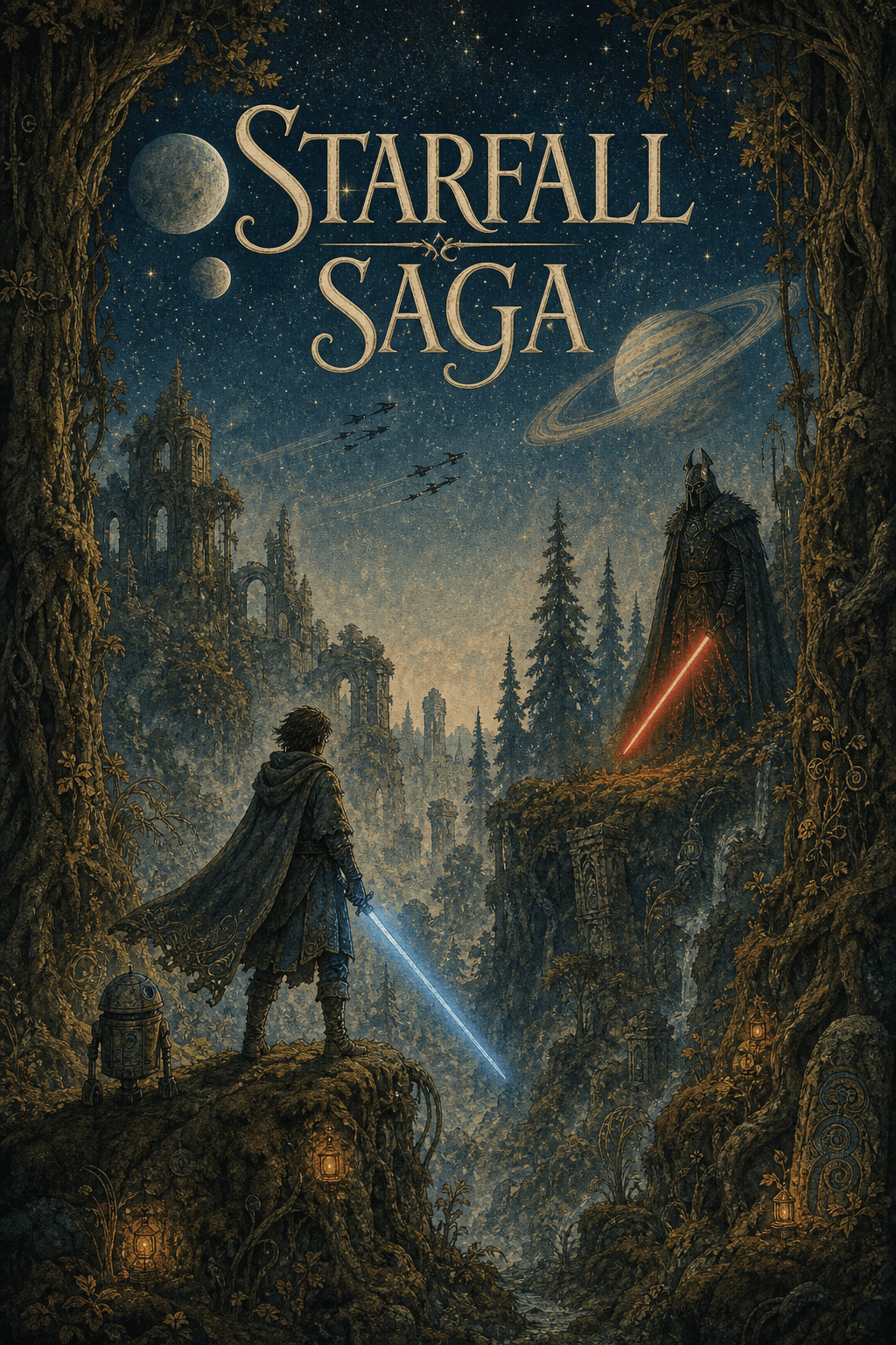 John Bauer Star Wars poster